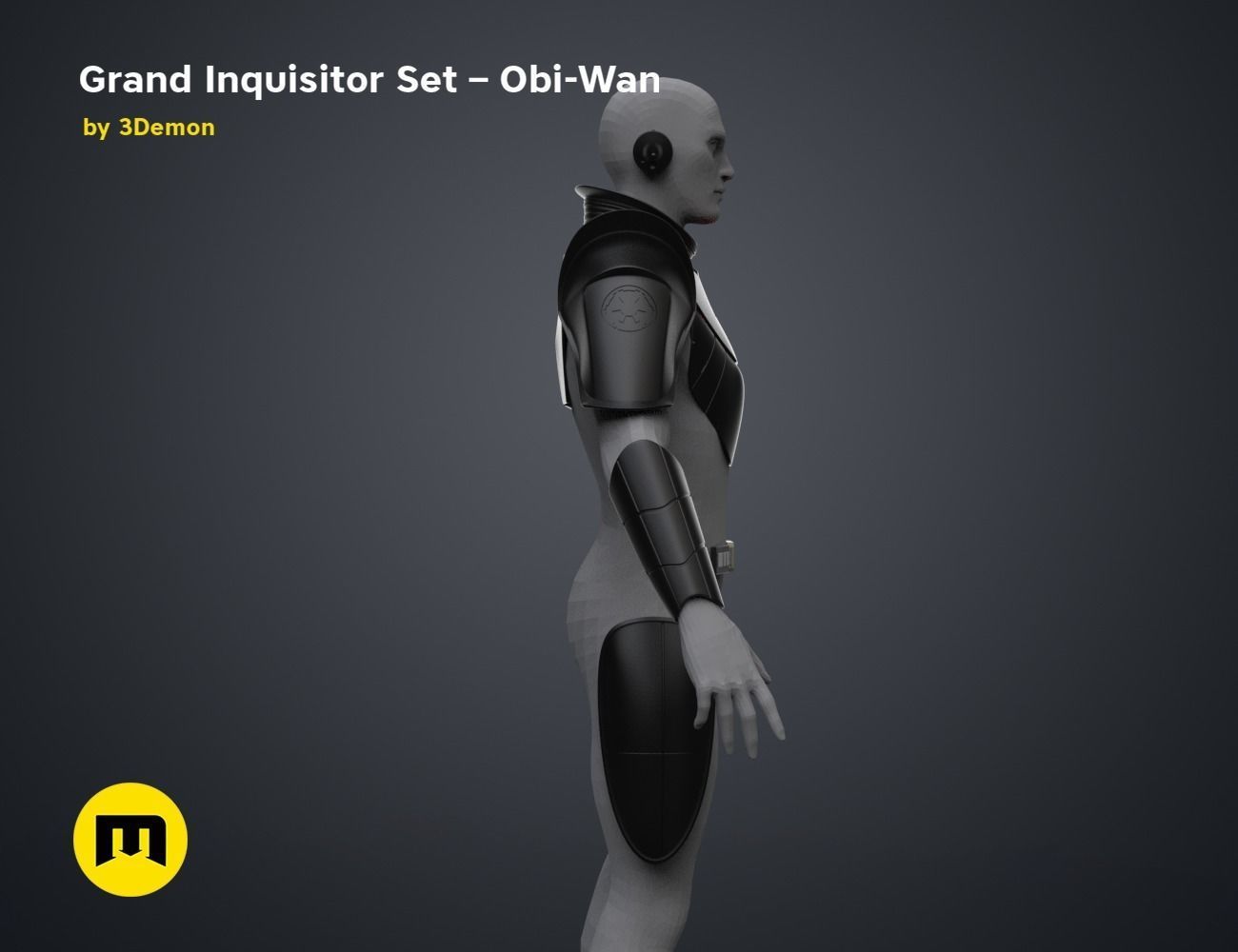 Grand Inquisitor Set - Obi-Wan 3D print model_44