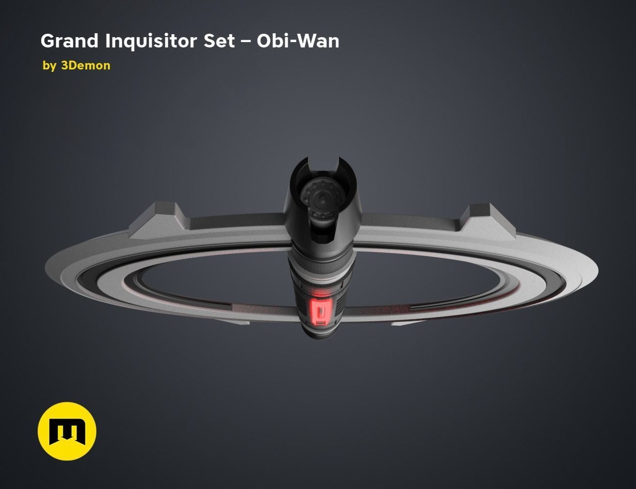 Grand Inquisitor Set - Obi-Wan 3D print model_38