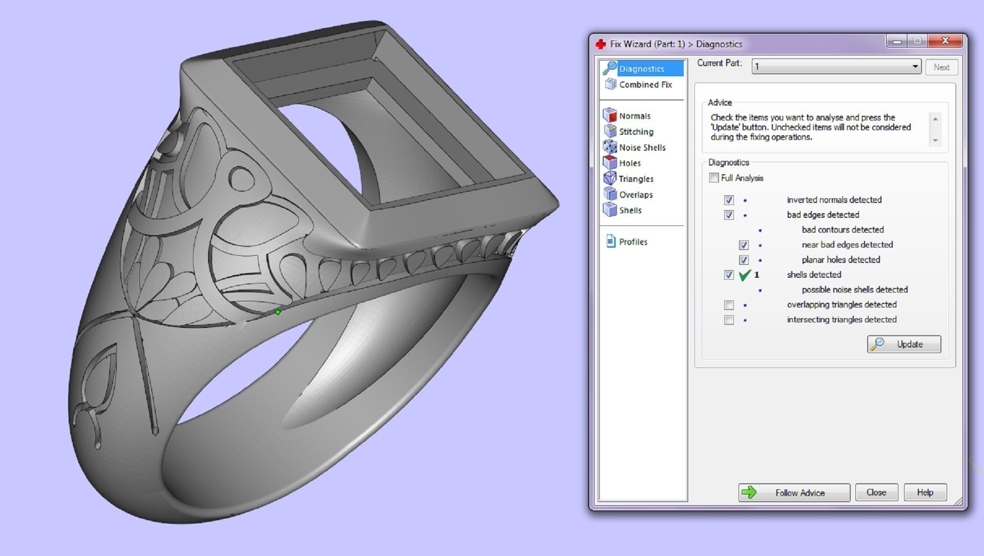 signet mens ring with black onyx two options 3D print model_6