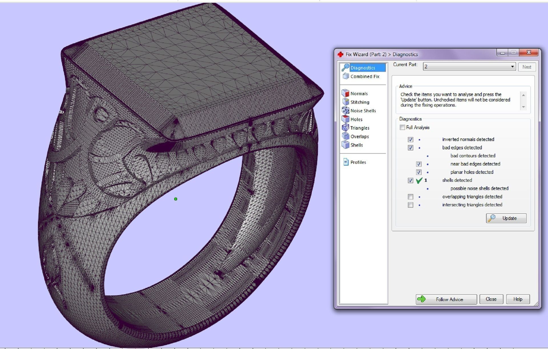 signet mens ring with black onyx two options 3D print model_8