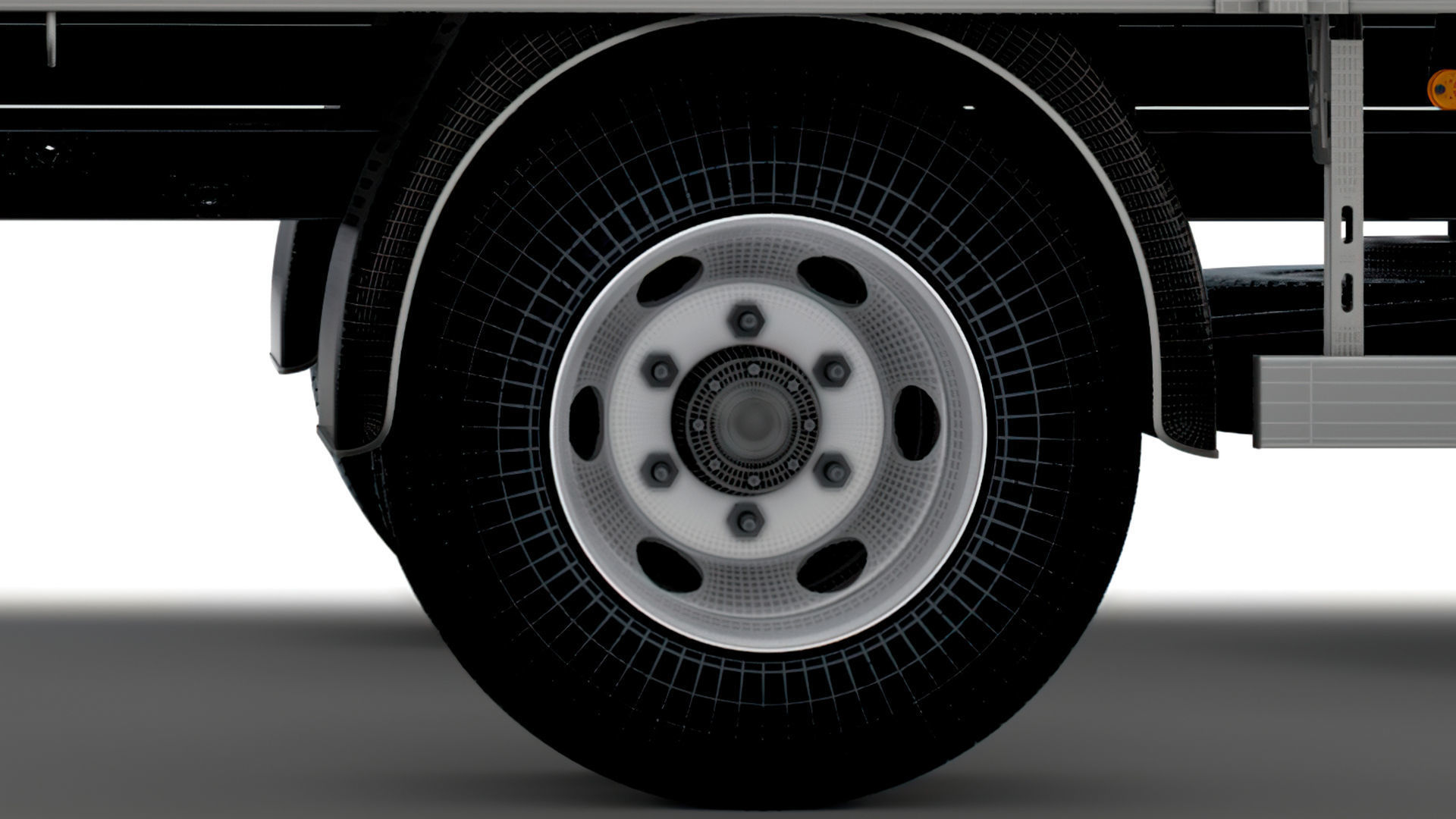 Chevrolet W3500 2021 wheel 3D model_4