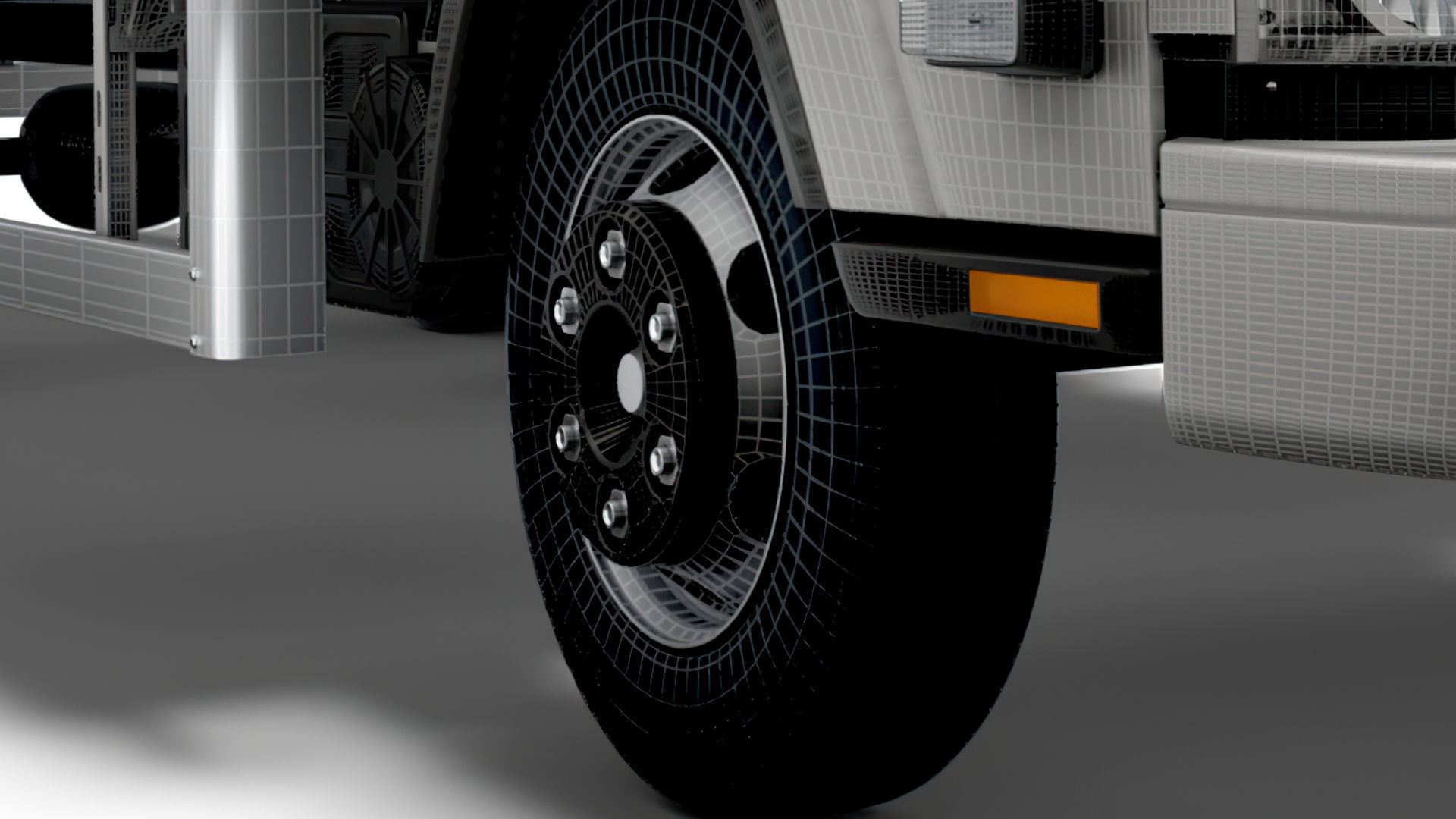 Chevrolet W3500 2021 wheel 3D model_3