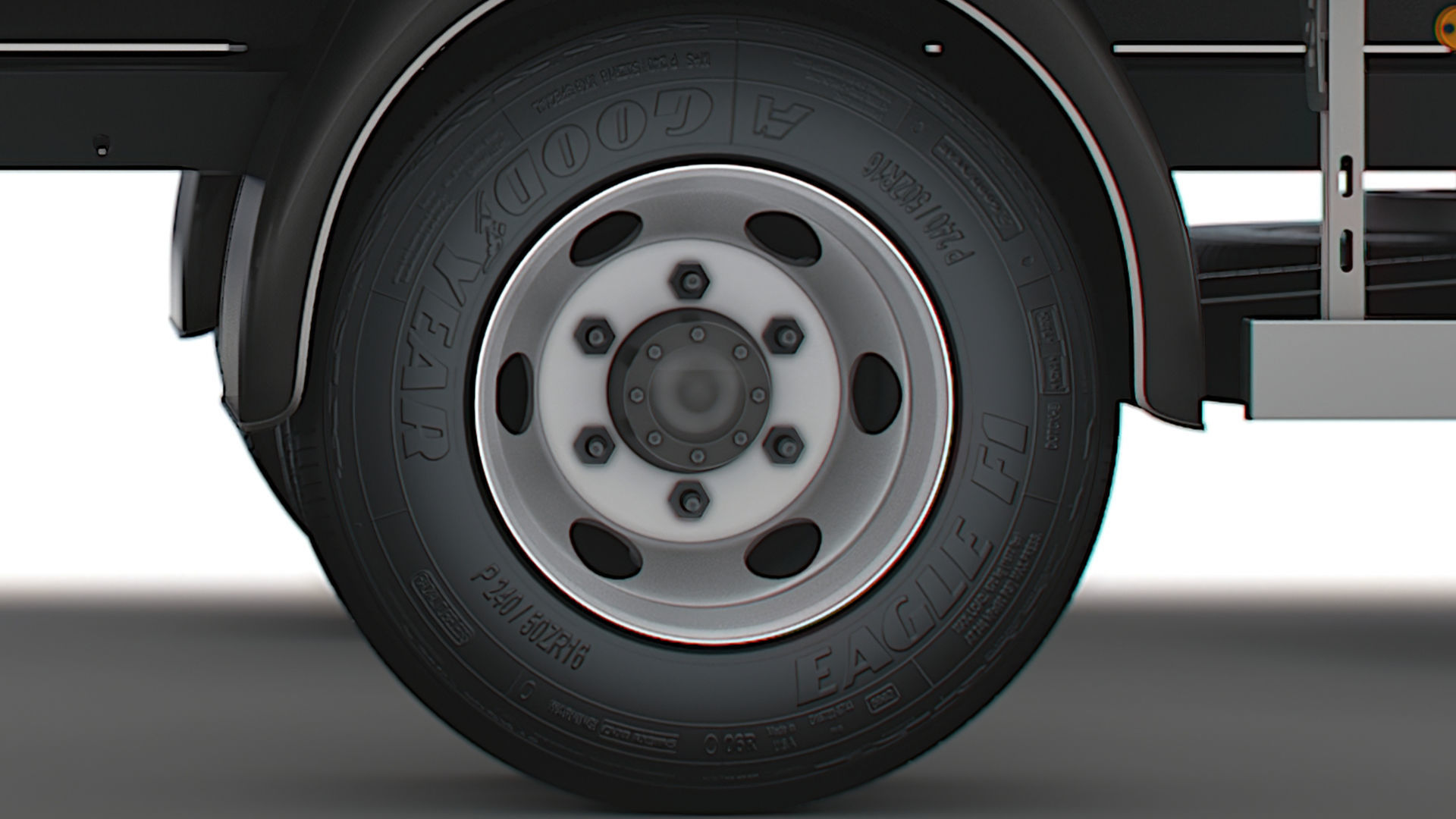 Chevrolet W3500 2021 wheel 3D model_1