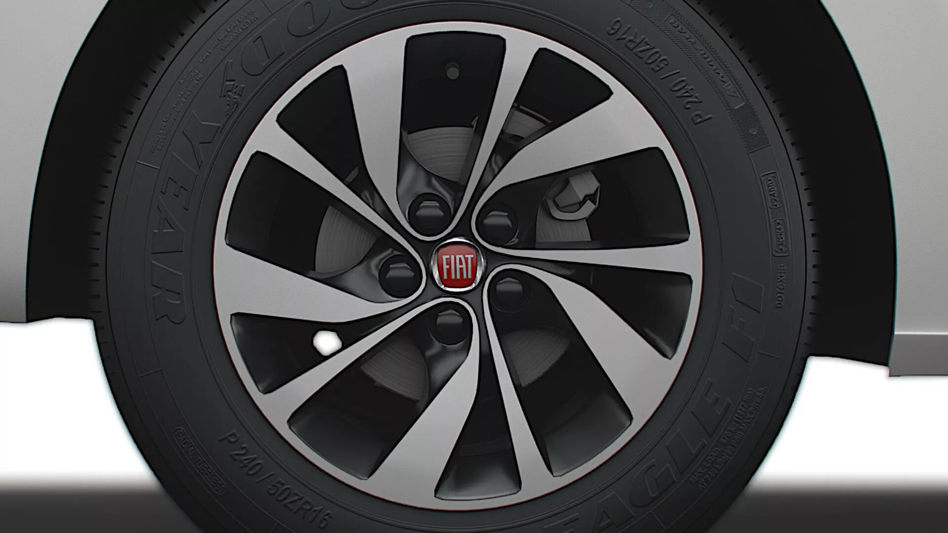 Fiat Ulysse 2022 wheel 3D model