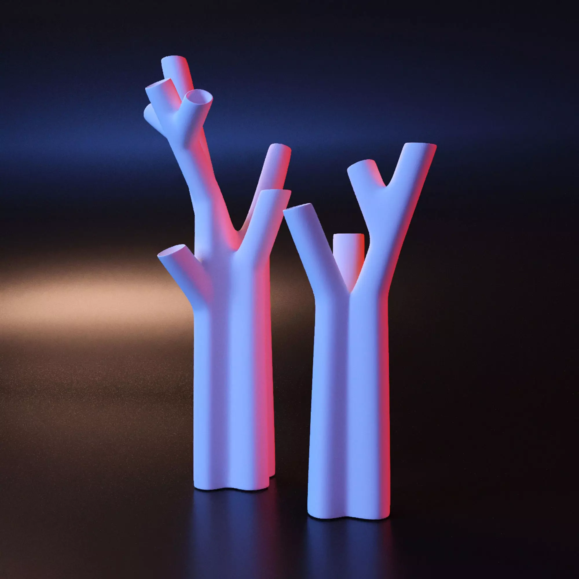 Vase tree 3D print model_0