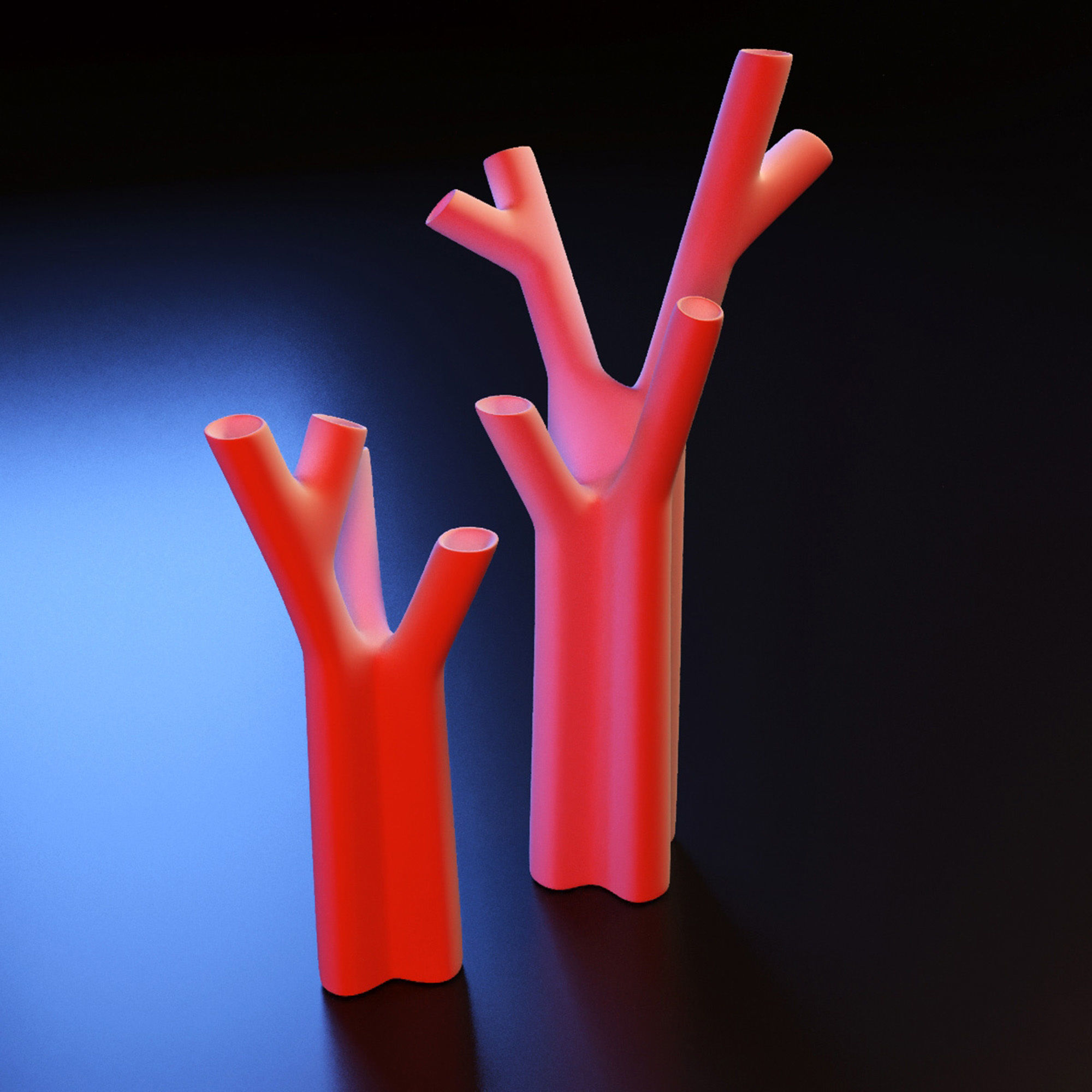 Vase tree 3D print model_4