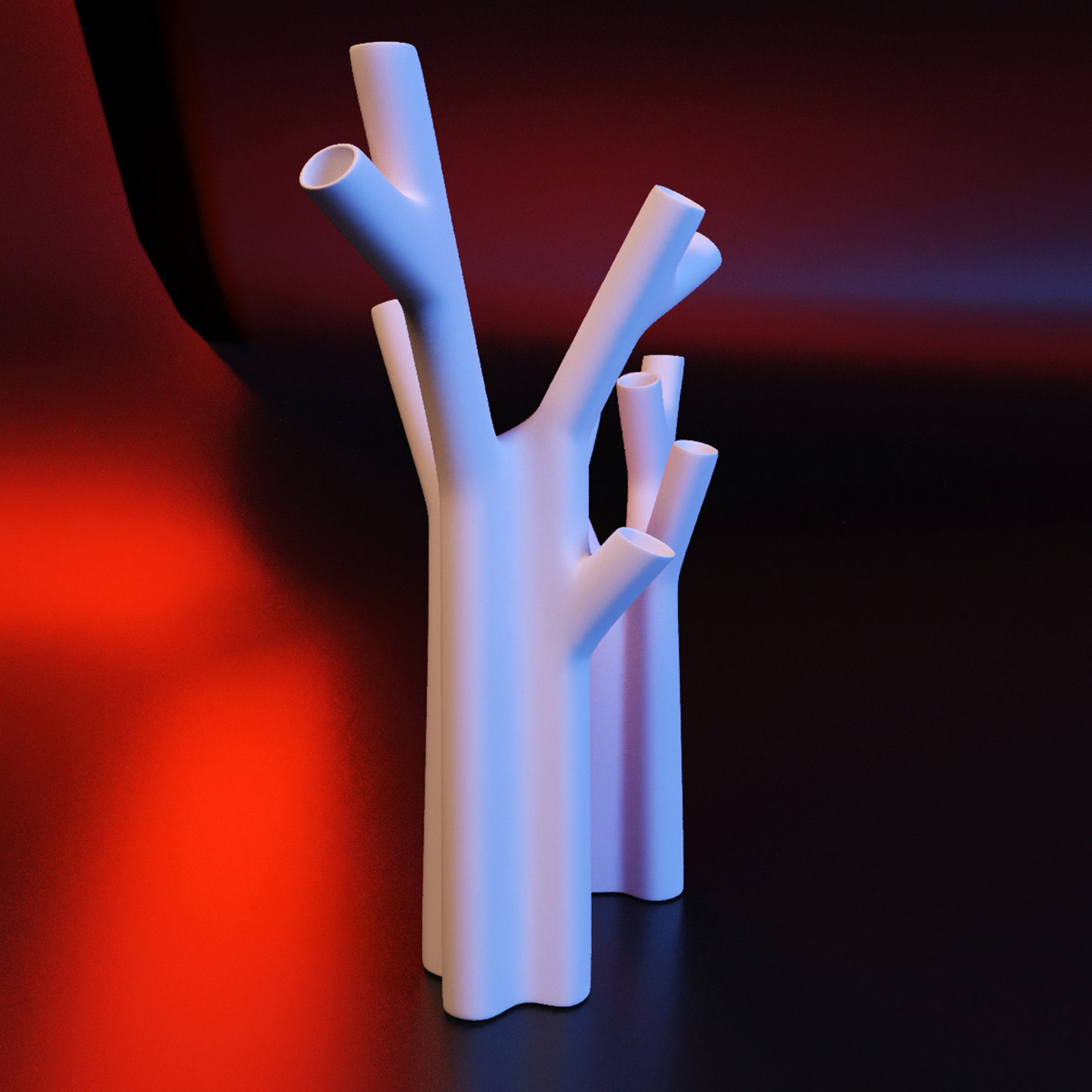 Vase tree 3D print model_2