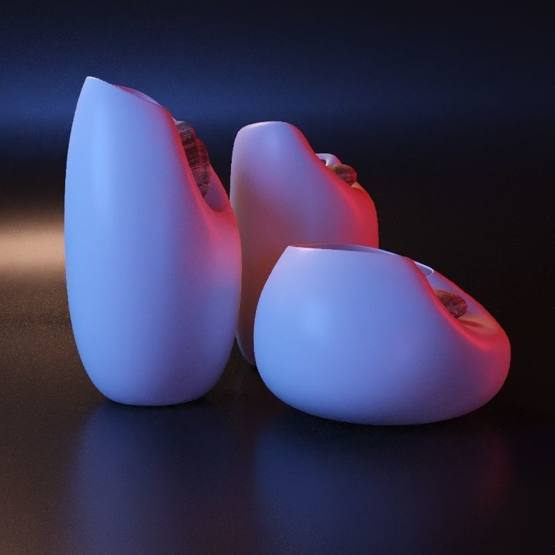 Boho Decor Vase 3D print model_7