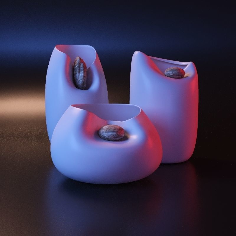 Boho Decor Vase 3D print model_6