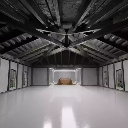 Car studio interior 3D model 3D model