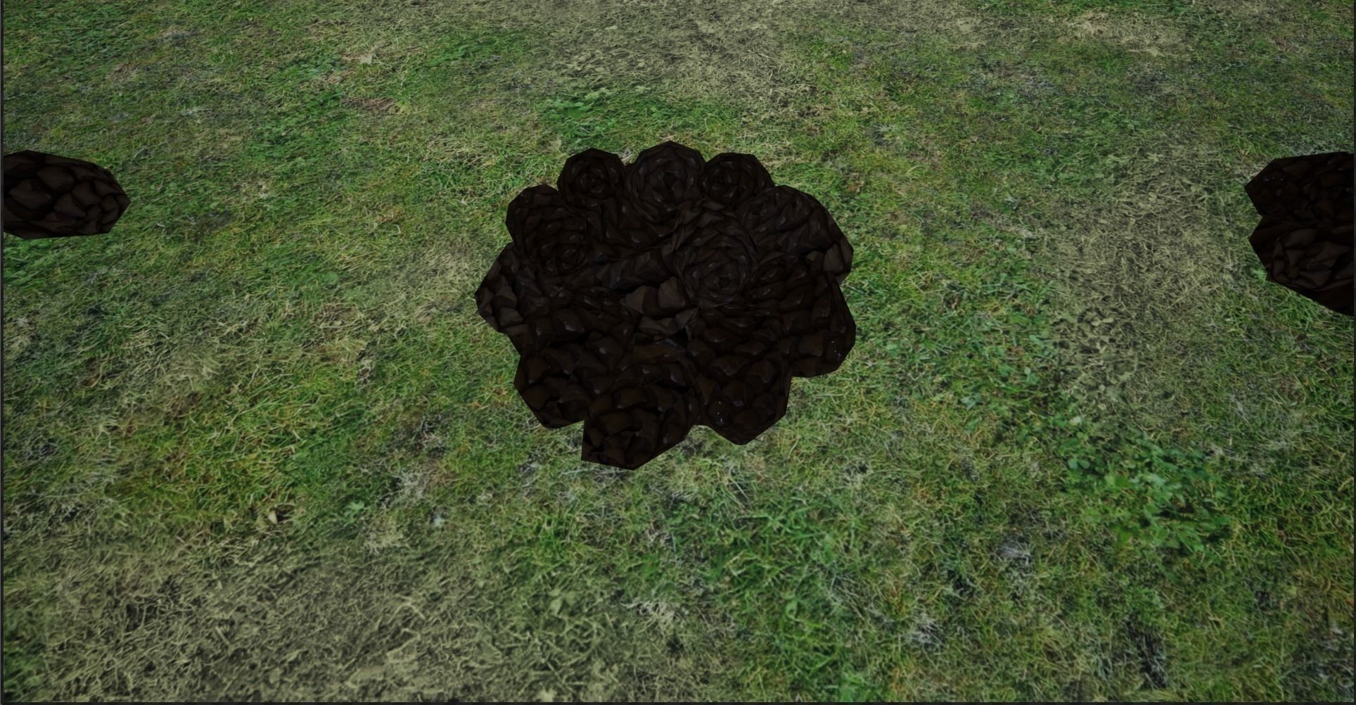 Lowpoly Pinecones and stack of Pinecones Low-poly 3D model_17