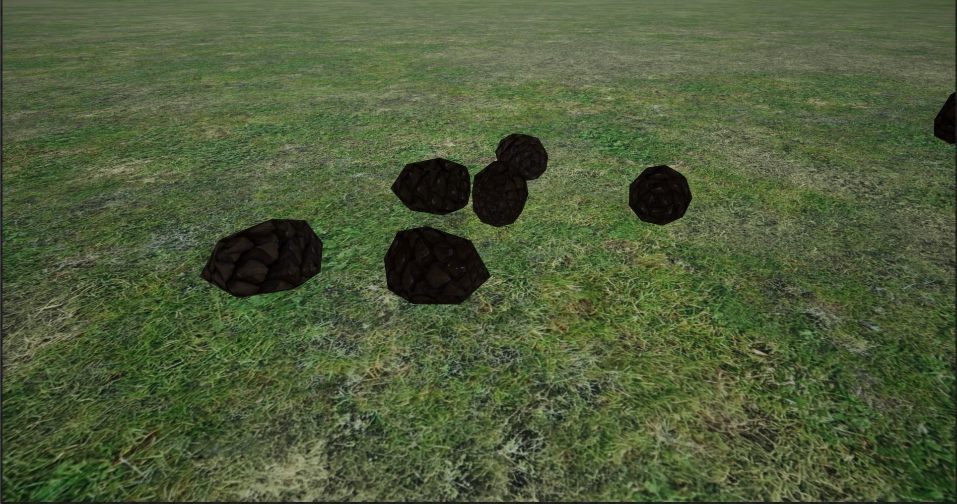 Lowpoly Pinecones and stack of Pinecones Low-poly 3D model_22