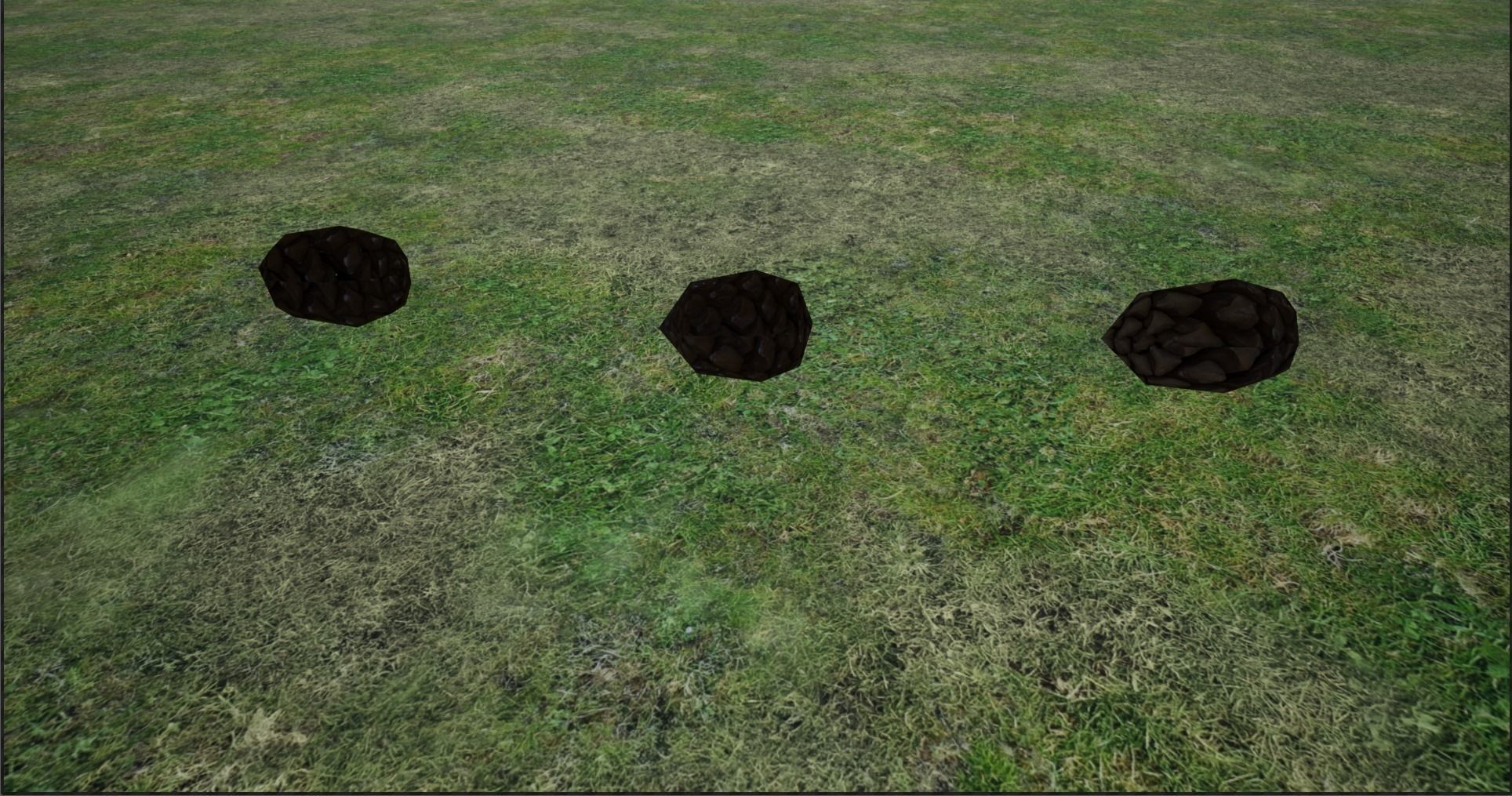 Lowpoly Pinecones and stack of Pinecones Low-poly 3D model_8