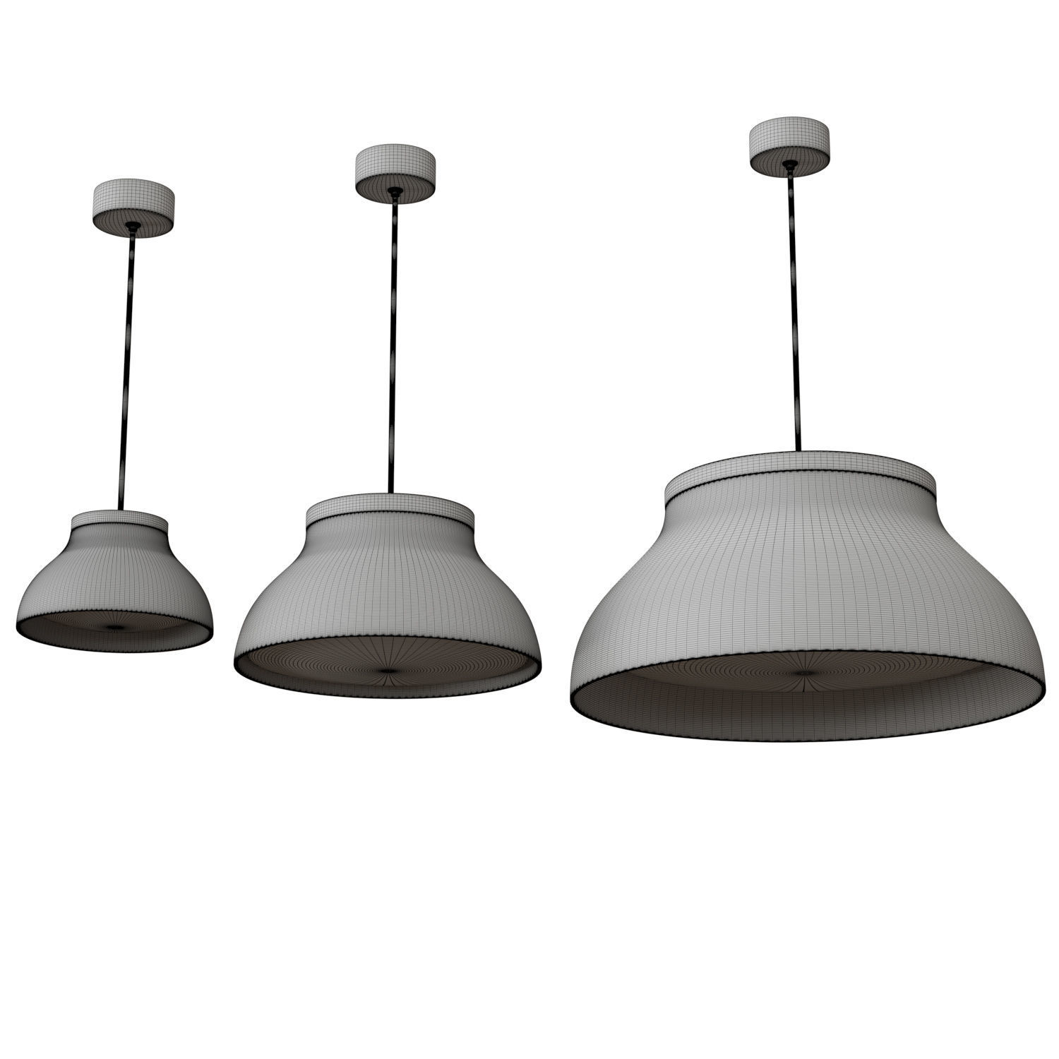 Pc Pendant Lamp 3D model_4
