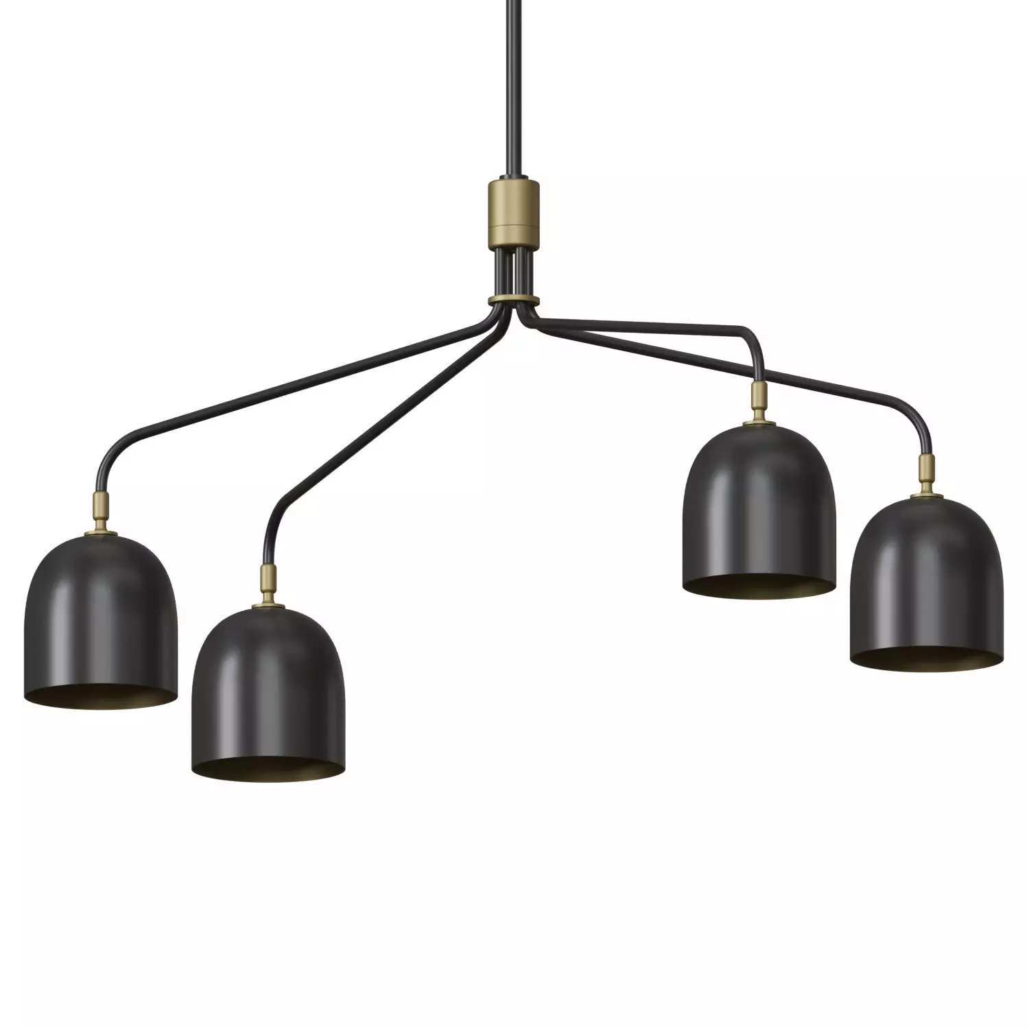 Howard Chandelier 4 Long Arm 3D model_0