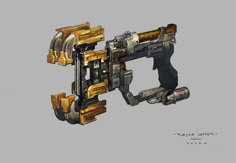Dead Spase Plasma Cutter 3D print model_26