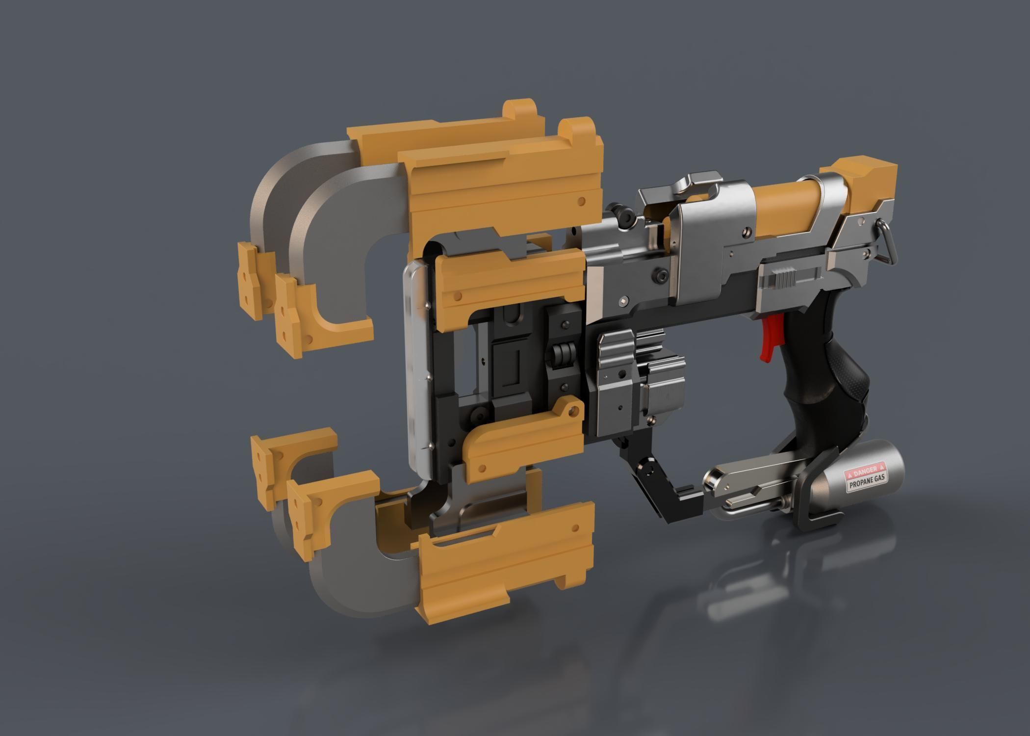 Dead Spase Plasma Cutter 3D print model_9