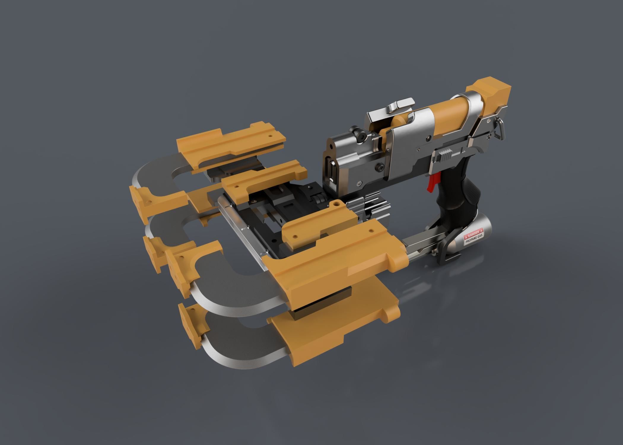 Dead Spase Plasma Cutter 3D print model_12