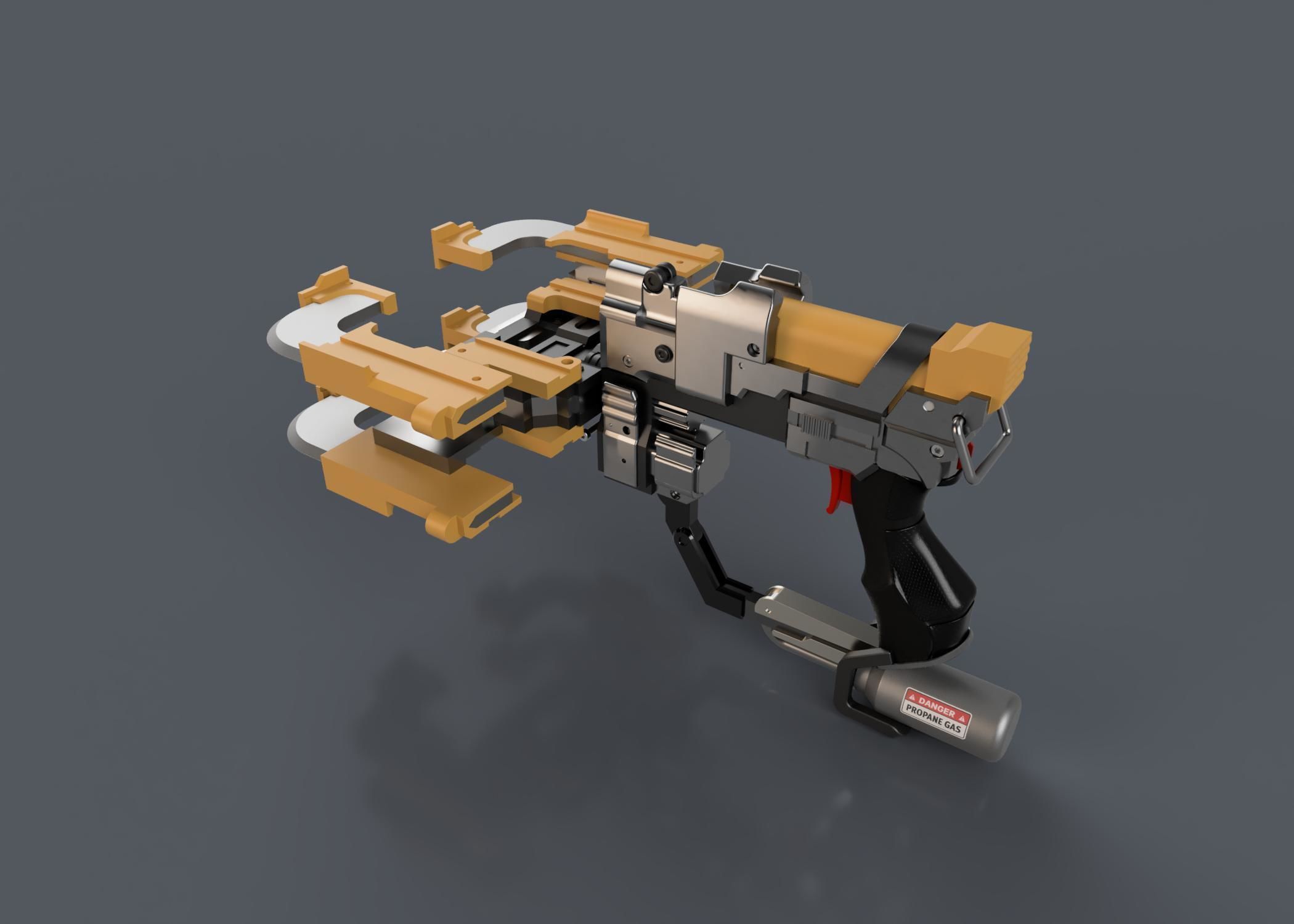 Dead Spase Plasma Cutter 3D print model_11