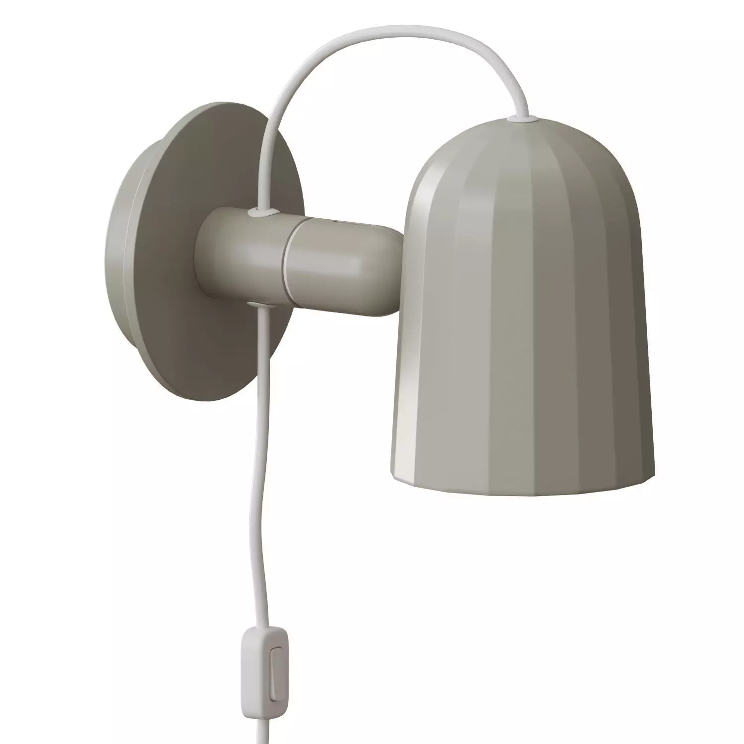 Noc Wall Off White 3D model_0