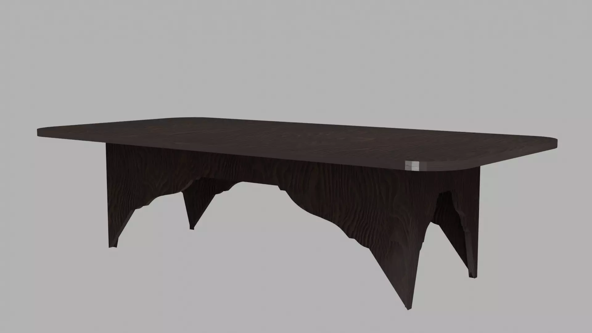 Decks table with legs Free 3D model_0