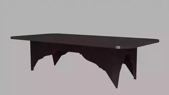 Decks table with legs Free 3D model