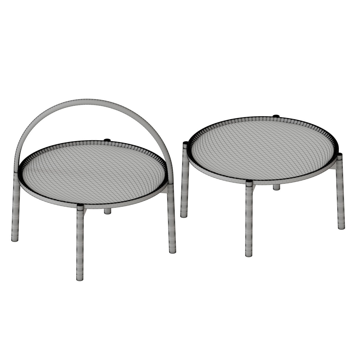 Elna Coffee Table 3D model_4