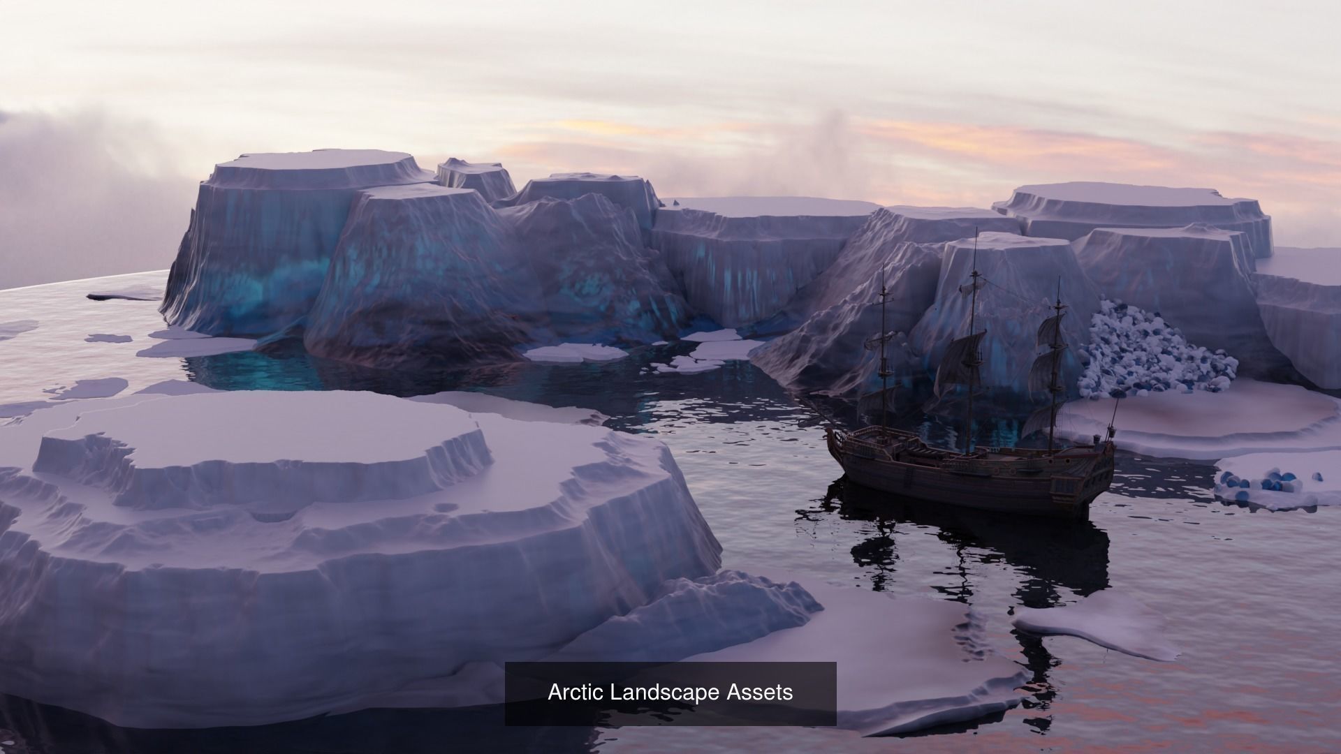 Nature Assets 3D Model Collection_3