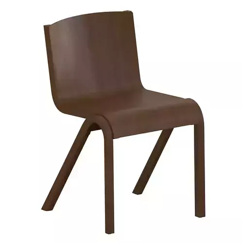 Ready Dining Chair Without Upholstery 3D model