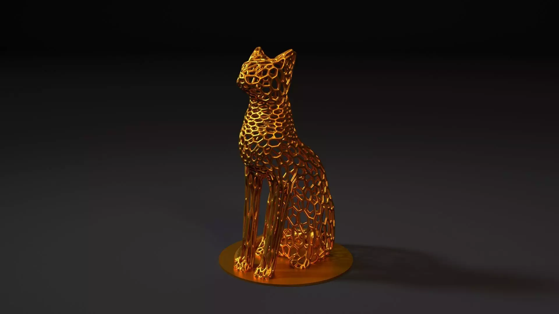 Goddess bastet 3D print model_0