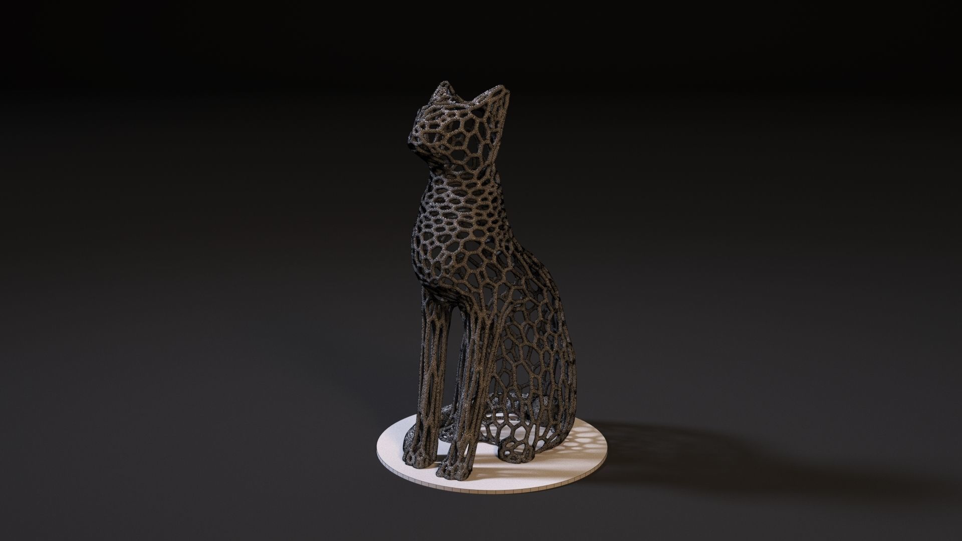 Goddess bastet 3D print model_10