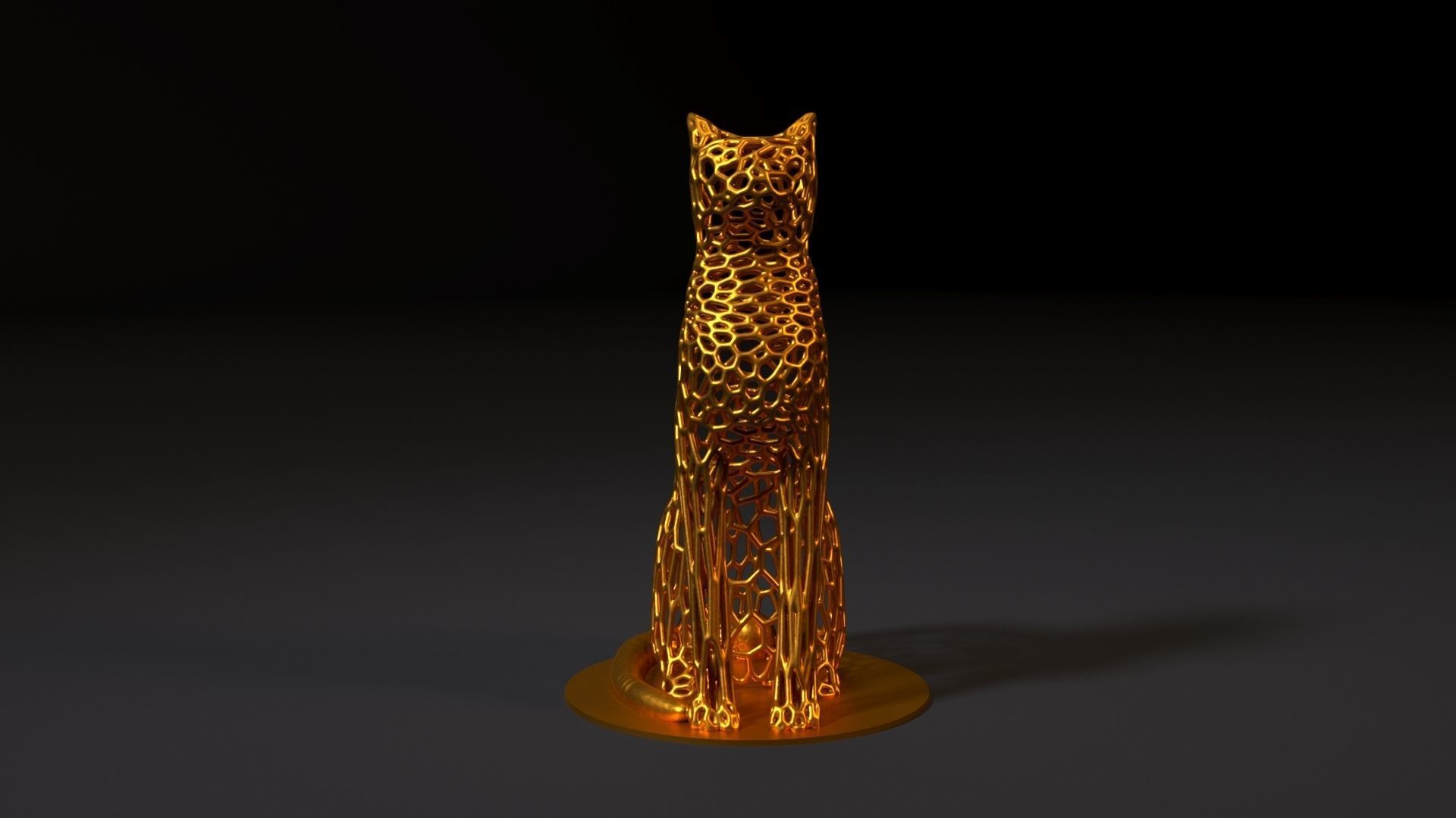 Goddess bastet 3D print model_7