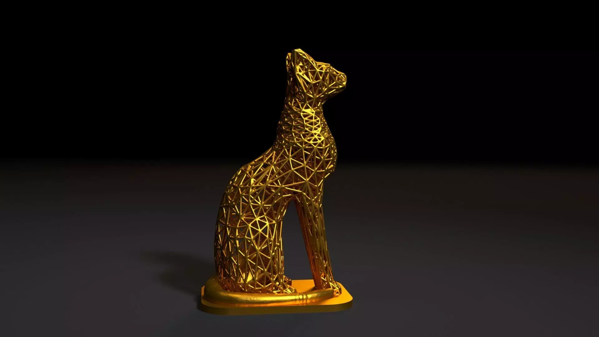 Goddess bastet 2 3D print model