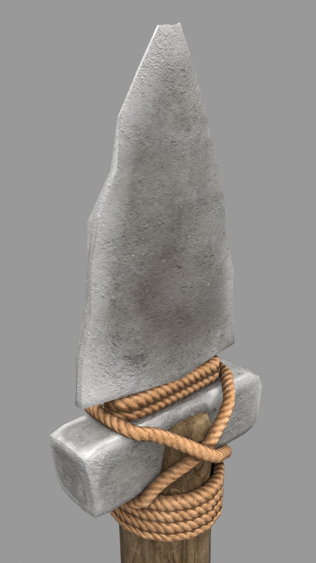 Spear survival weapon Low-poly 3D model Low-poly 3D model_10