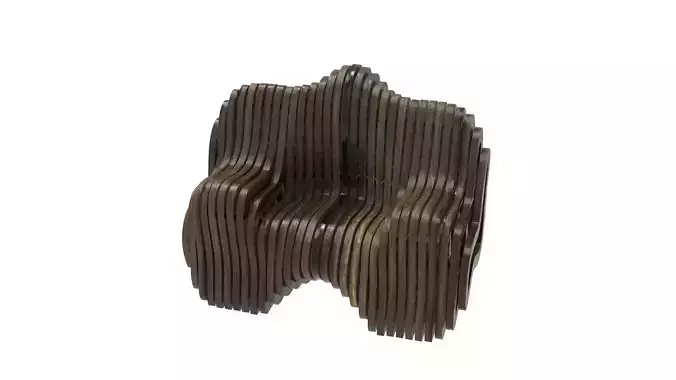 Armchair Hollow Wood Profile