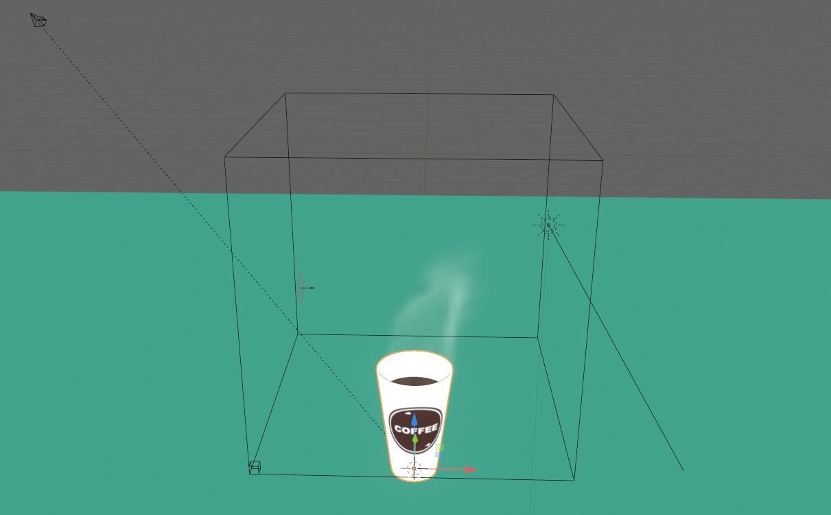 Hot coffee 3D model 3D model_7