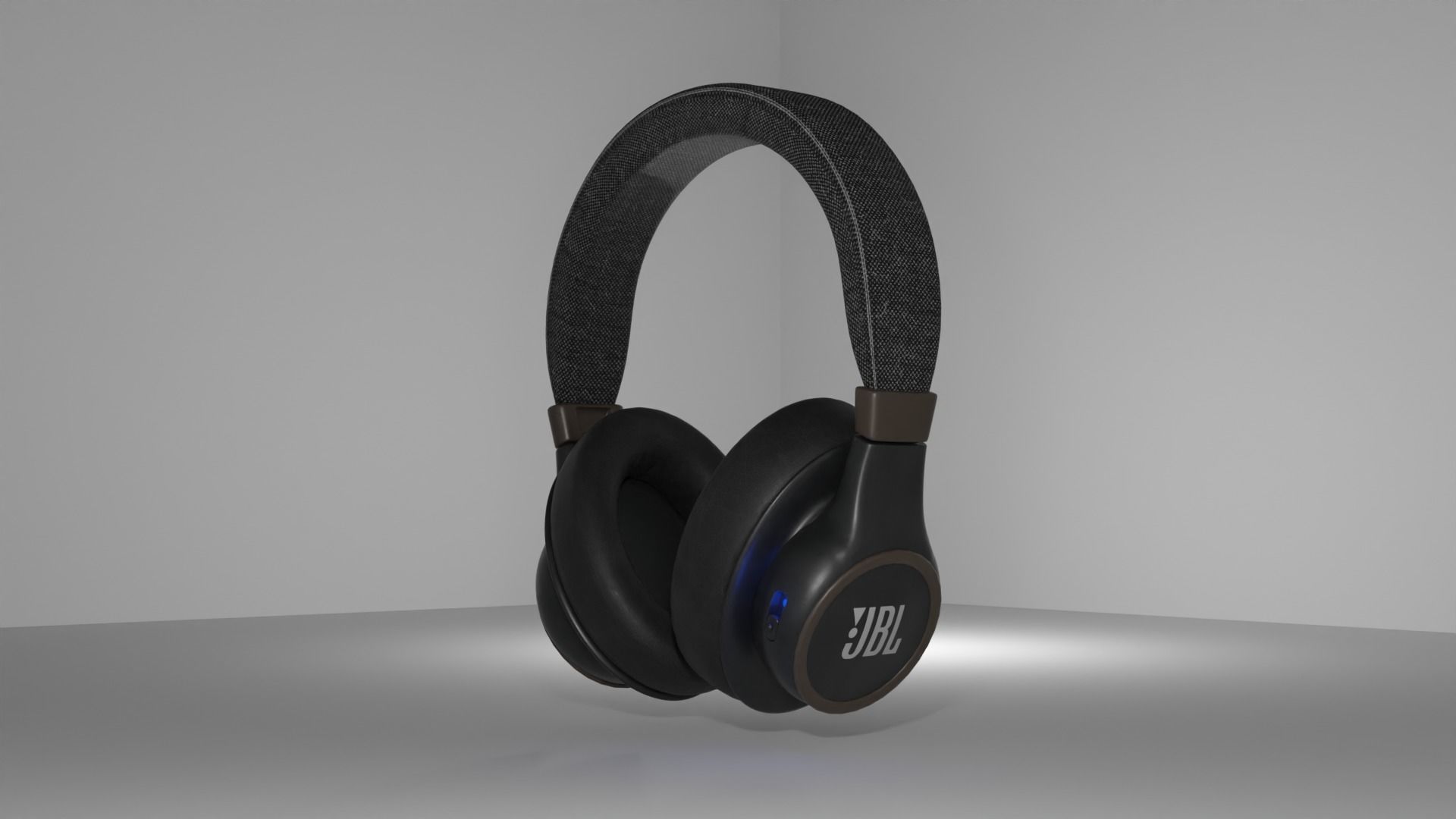 JBL Headphones Free 3D model_5