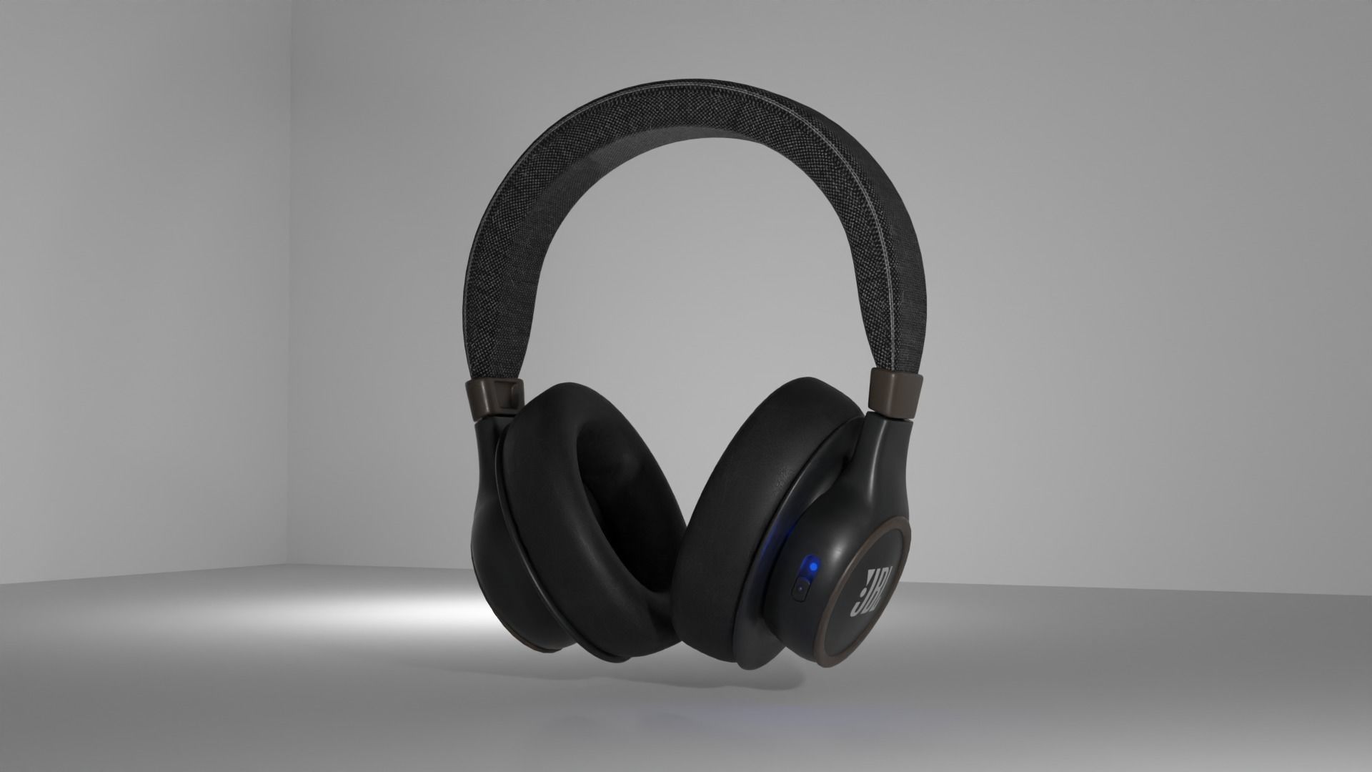 JBL Headphones Free 3D model_4
