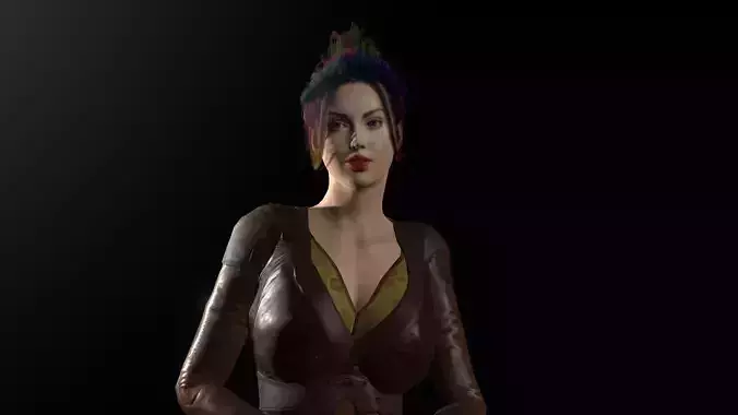 Realistic Female Character 7 - Huntress