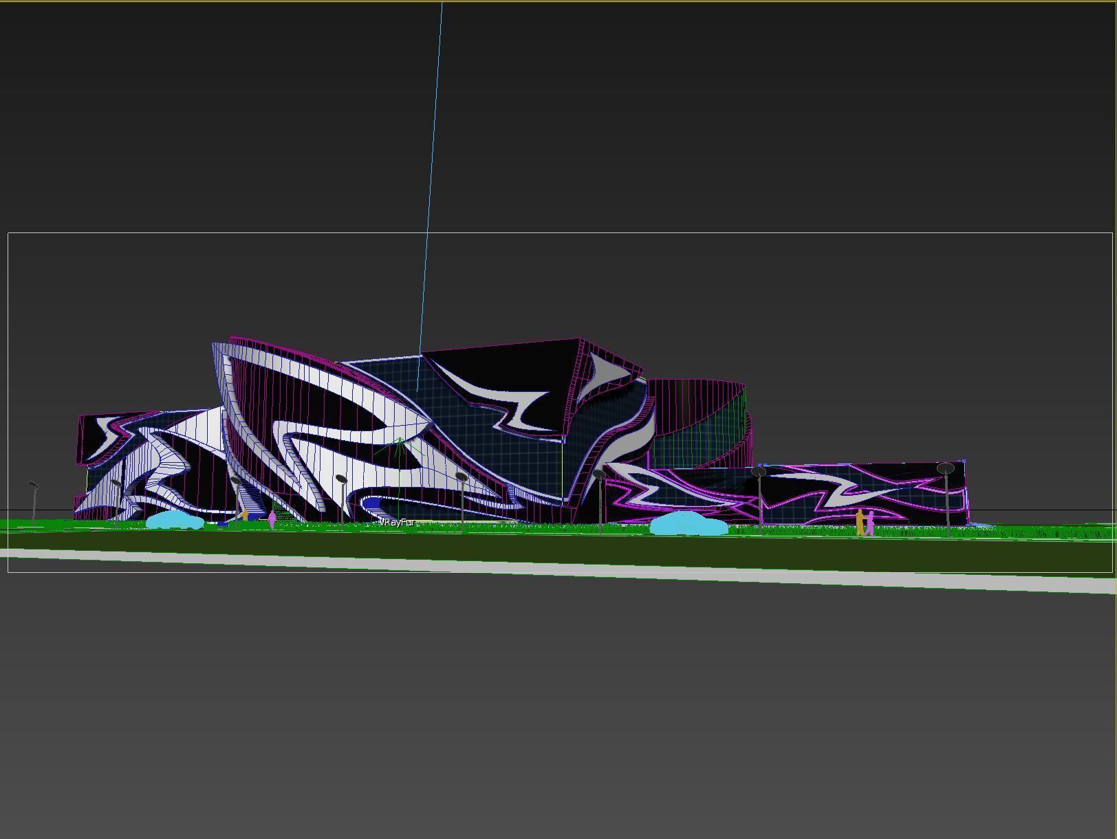 Parking Concept Building 3D model_6