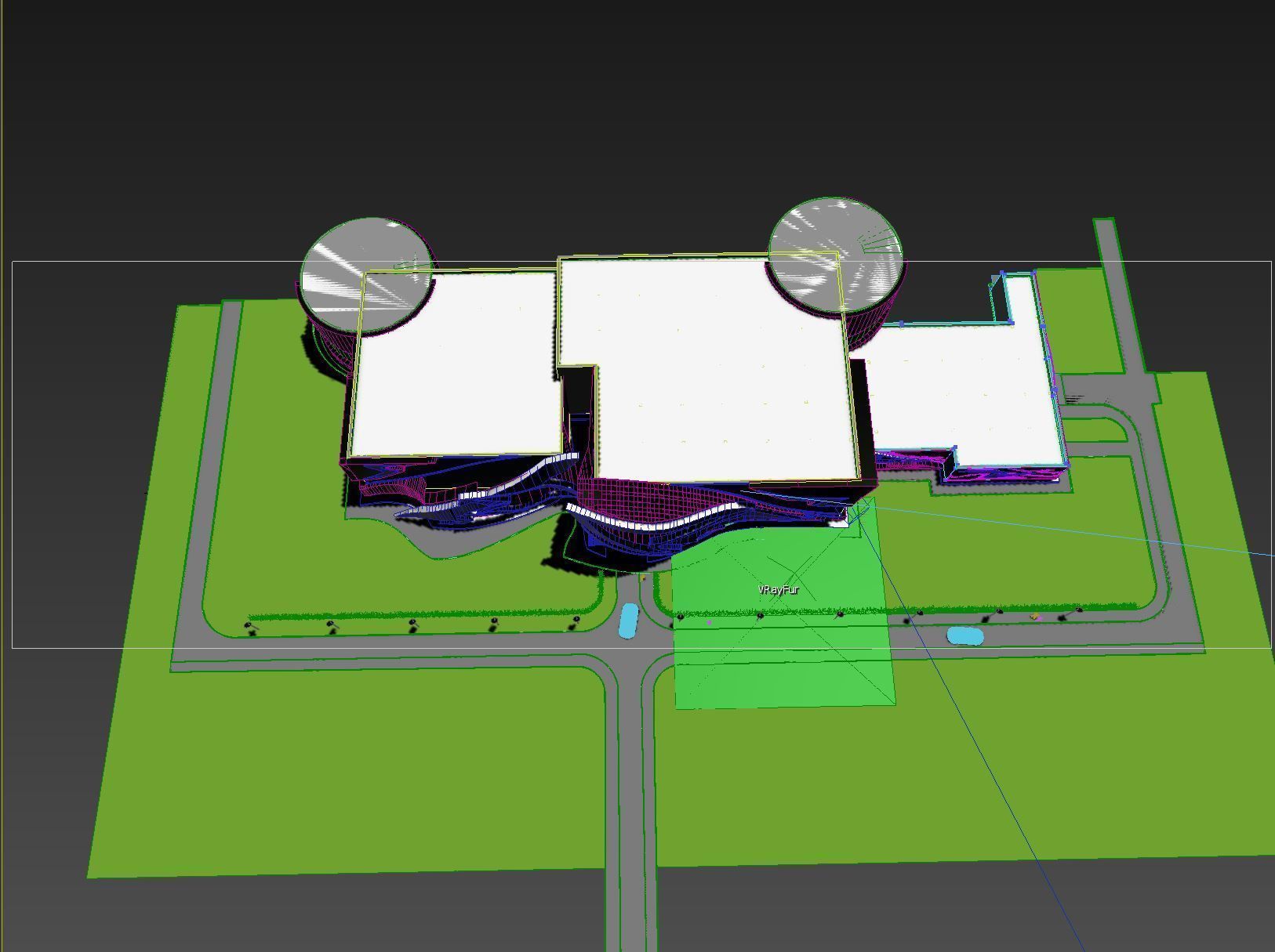 Parking Concept Building 3D model_8