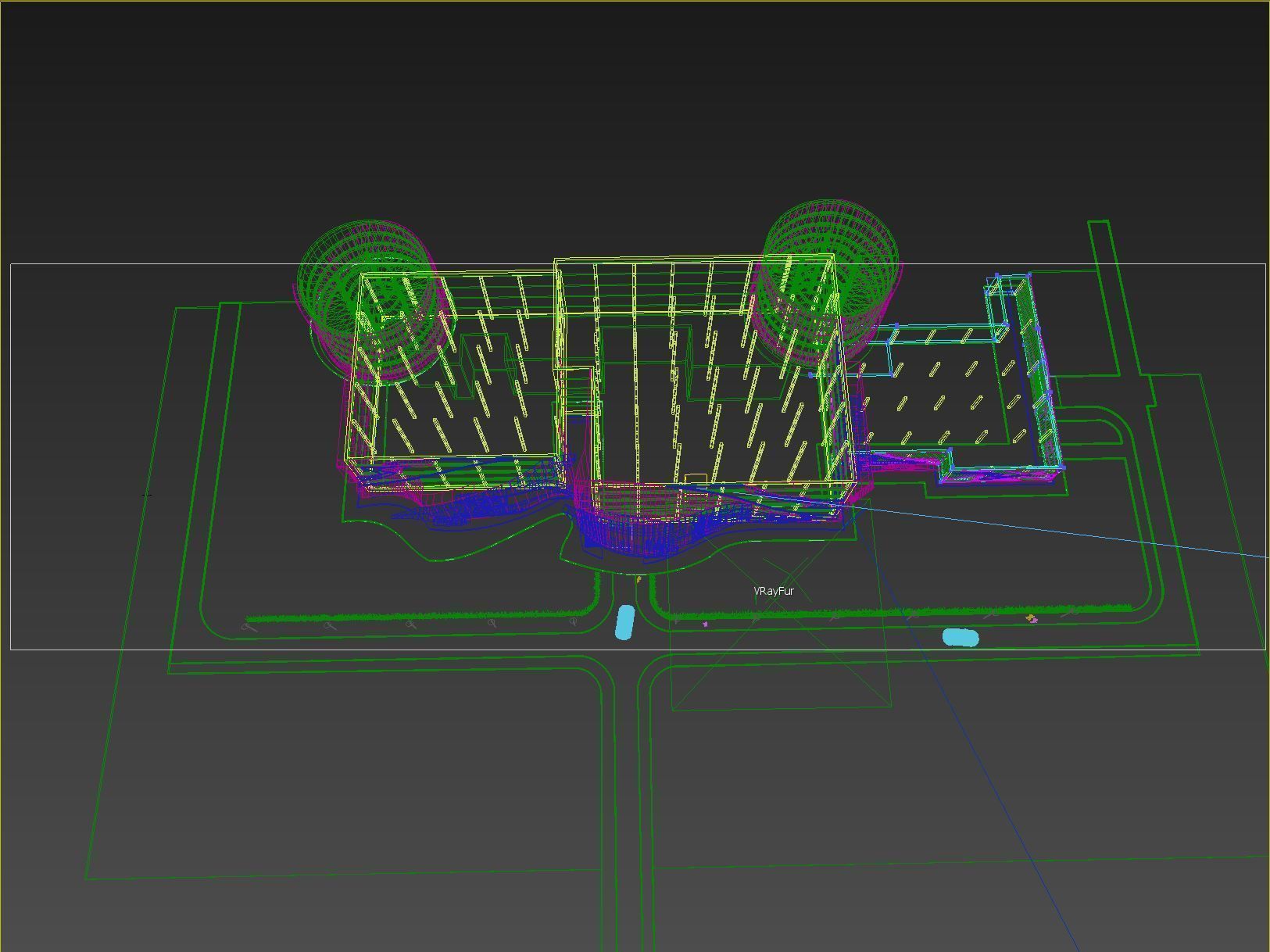 Parking Concept Building 3D model_10