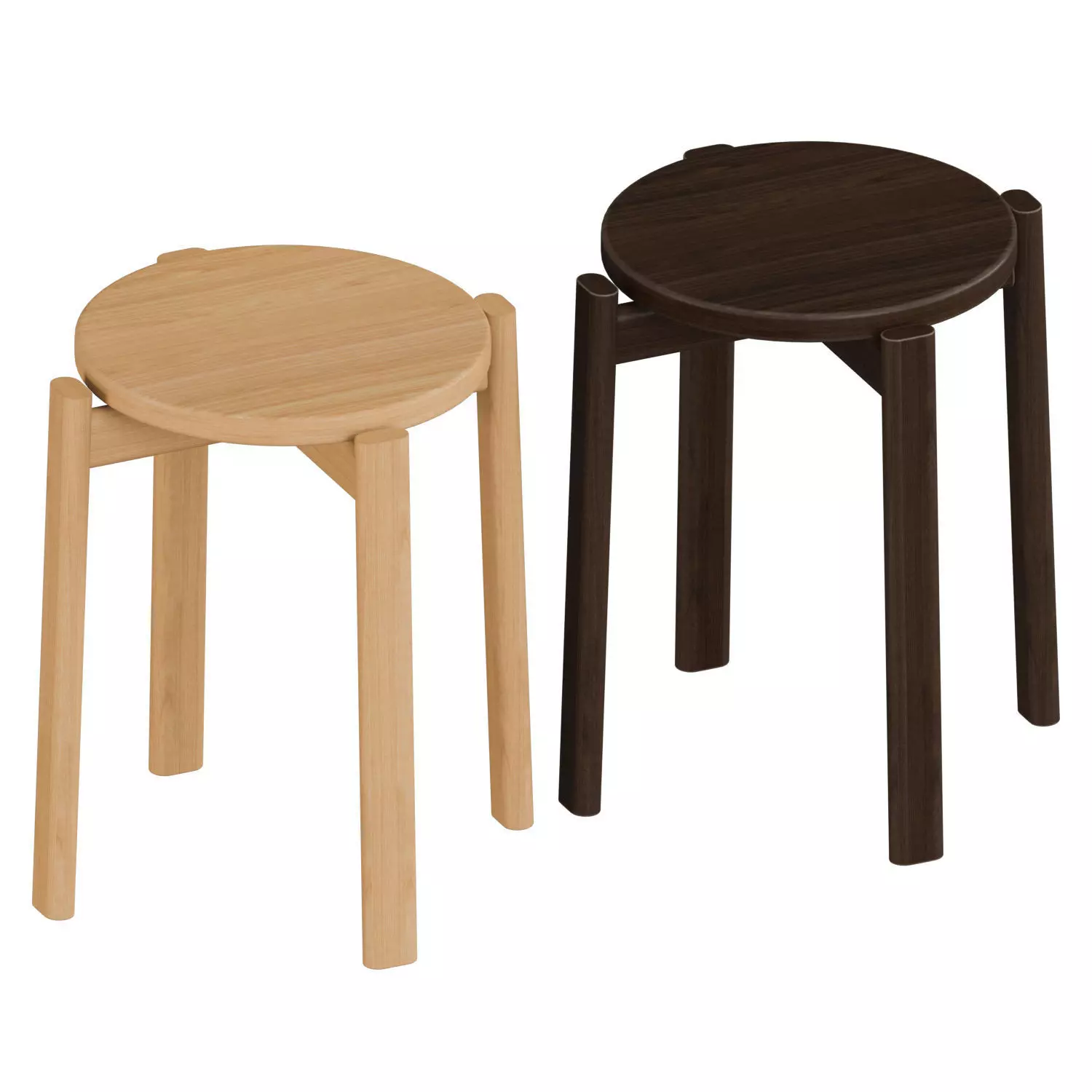 Passage Stool 3D model_0