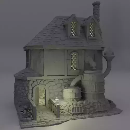 Alchemist House Tabletop Terrain 28 MM