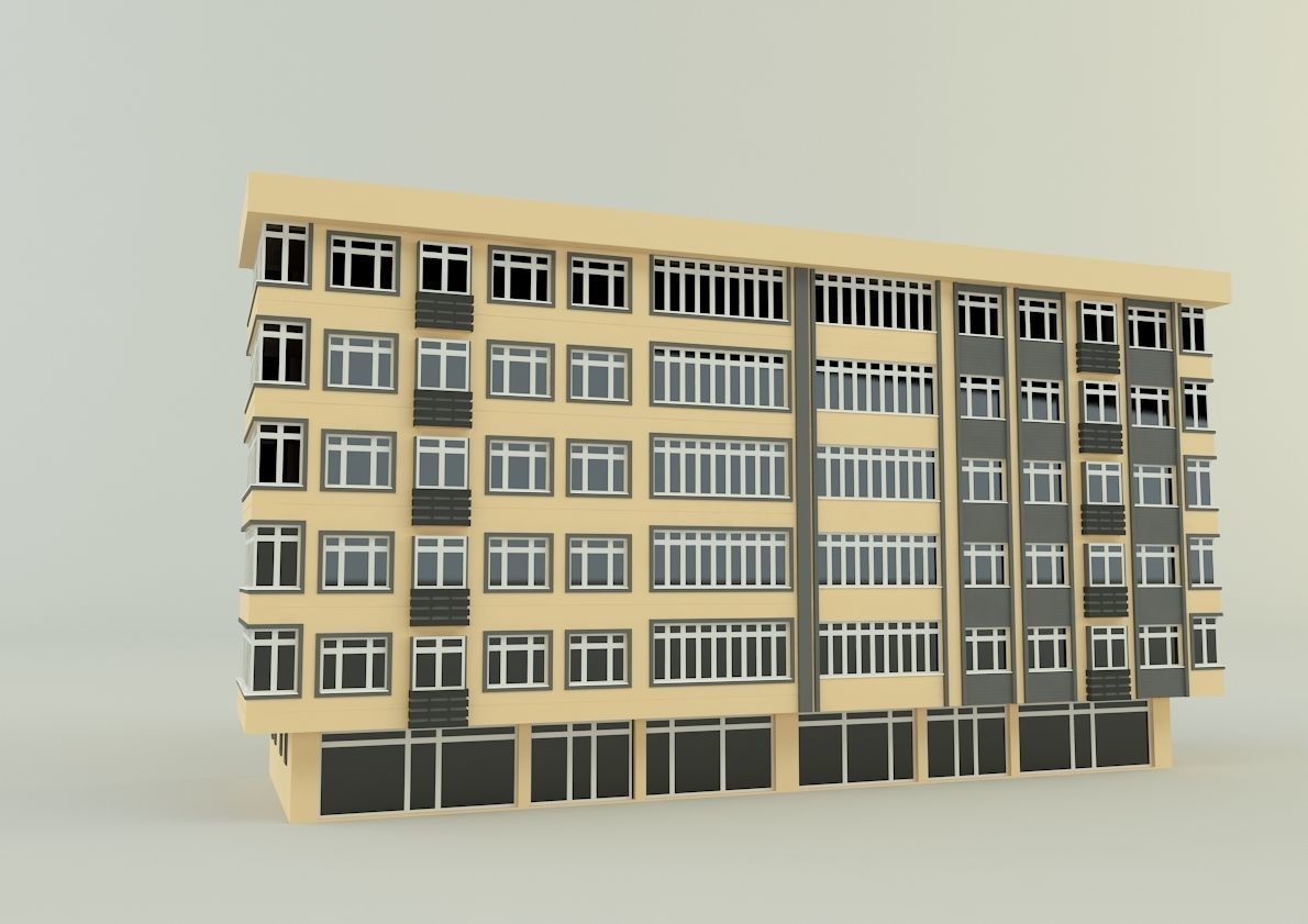 building 658 3D model_4