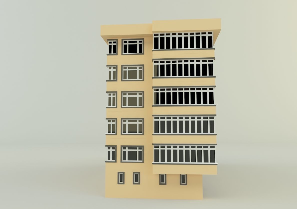 building 658 3D model_2