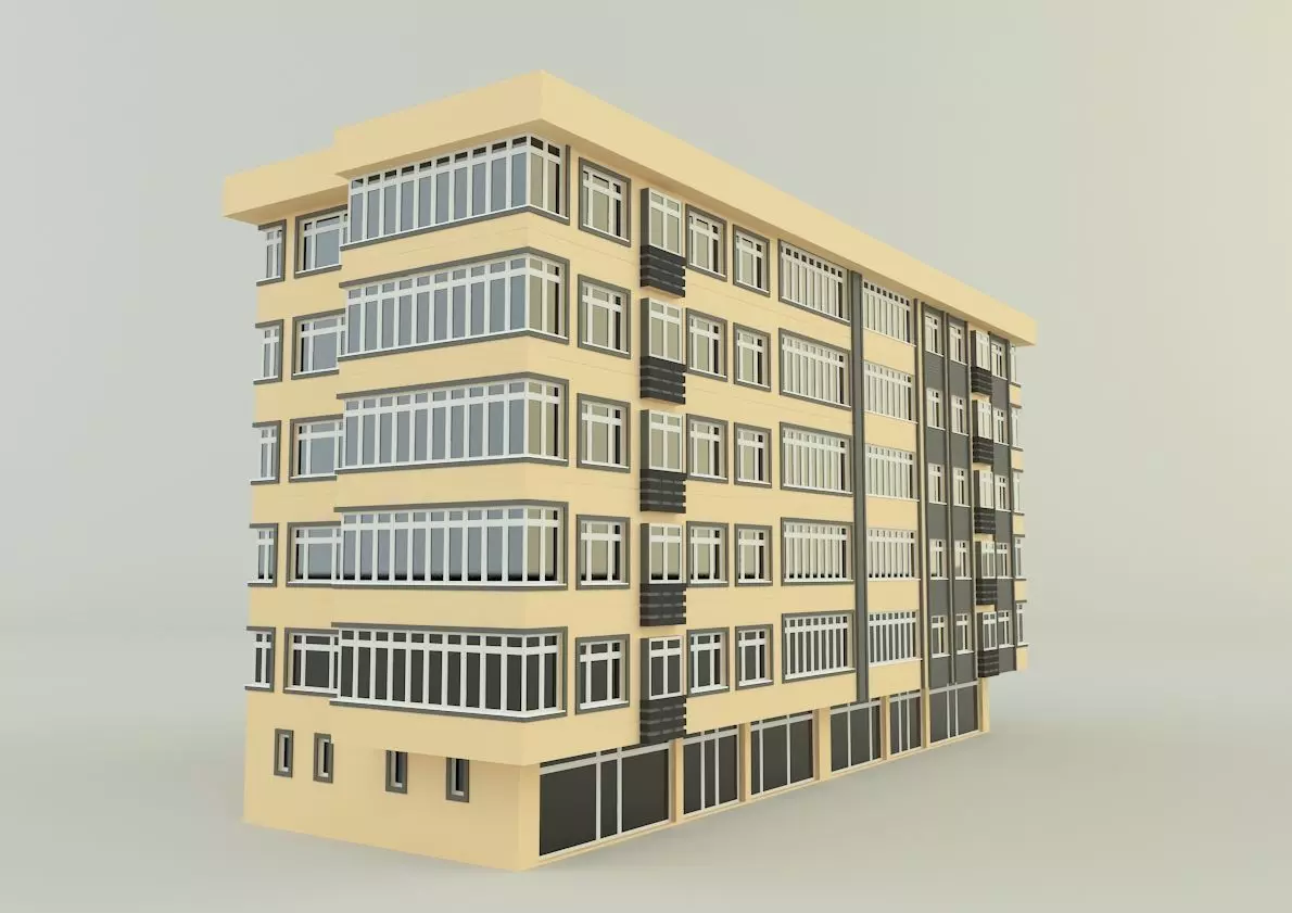 building 658 3D model_0