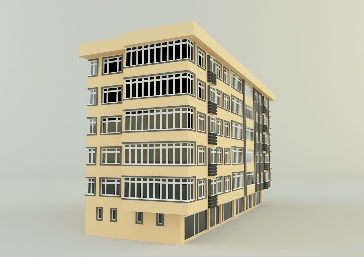 building 658 3D model_3