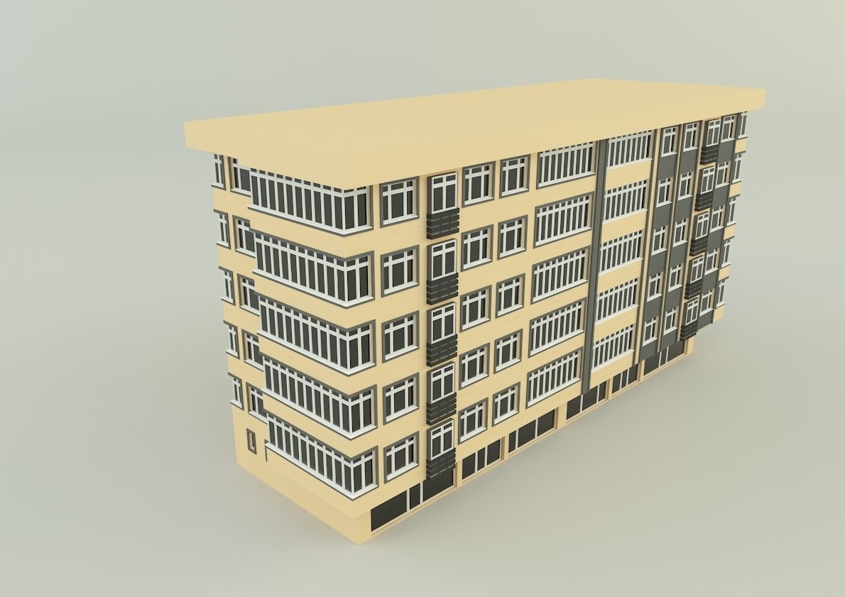 building 658 3D model_6