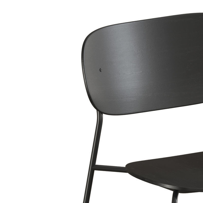 Co Dining Chair Without Armrest 3D model_1